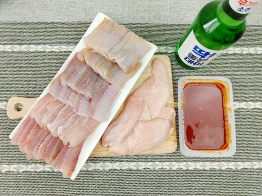 진짜 흑산도 전통 홍어 500g : 갑을농수산