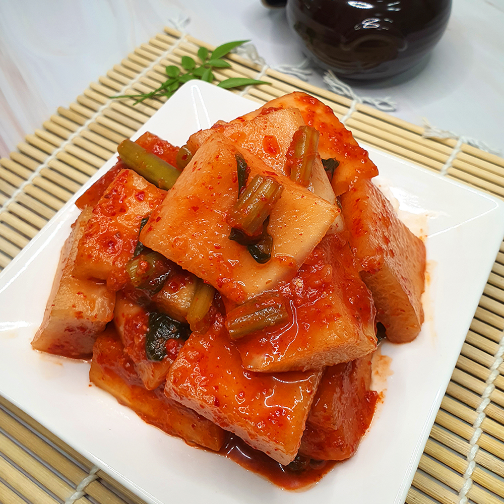 설렁탕집깍두기 국밥집깍두기 석박지 1kg 3kg : 에브잇띵