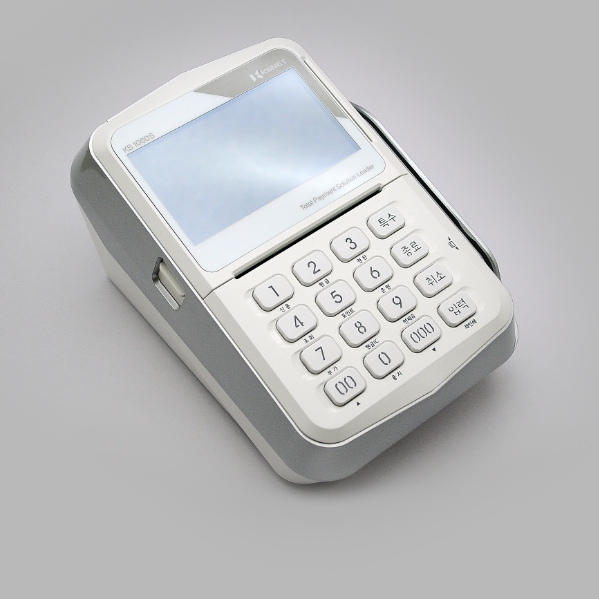 서명패드 일체형 3인치 카드단말기 / KS1060S / 케이에스넷(VAN) : Wisepos