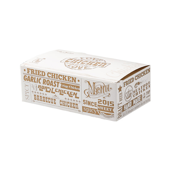 아이엠소스 빈티지 치킨박스 대 200장 1box : 아이엠소스