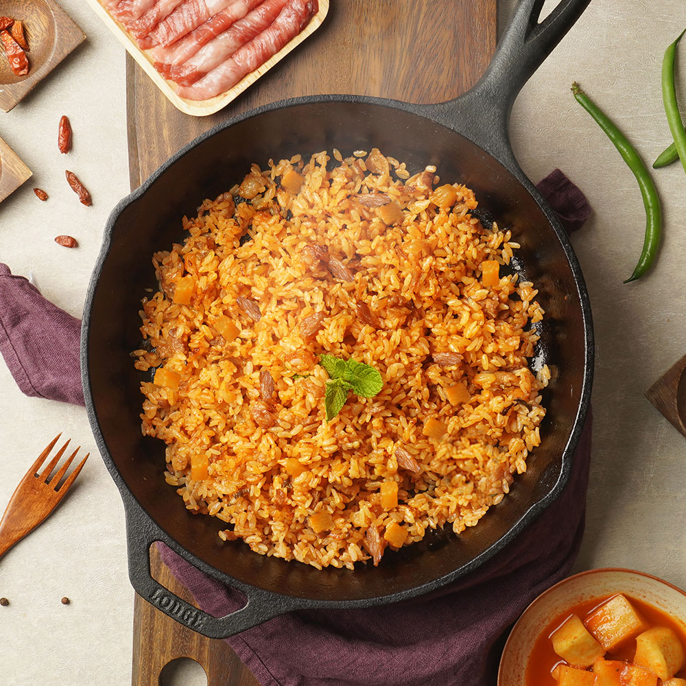 차돌 깍두기 김치볶음밥 300g 3개 : 맛의고수공식스토어