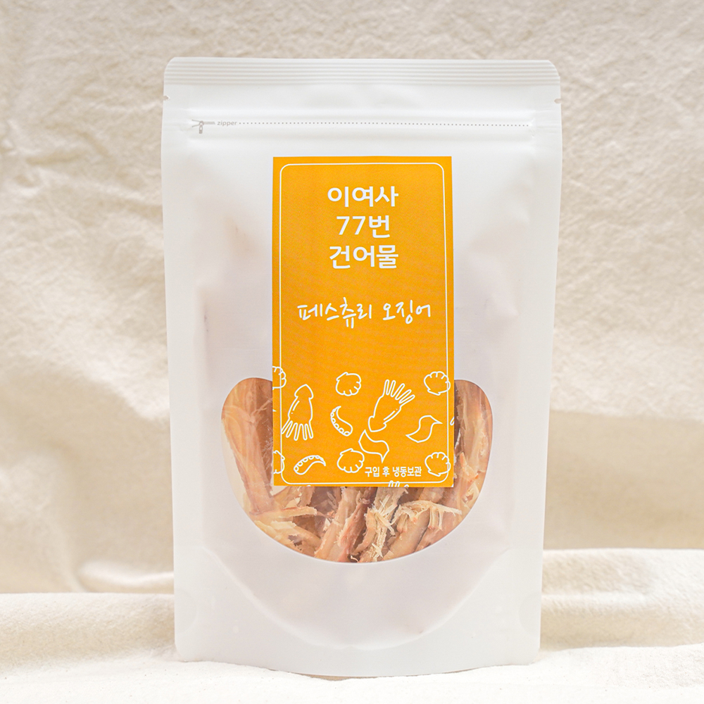 주전부리3종세트 아귀채, 아귀스틱, 페스츄리오징어 : 이여사 77번 건어물