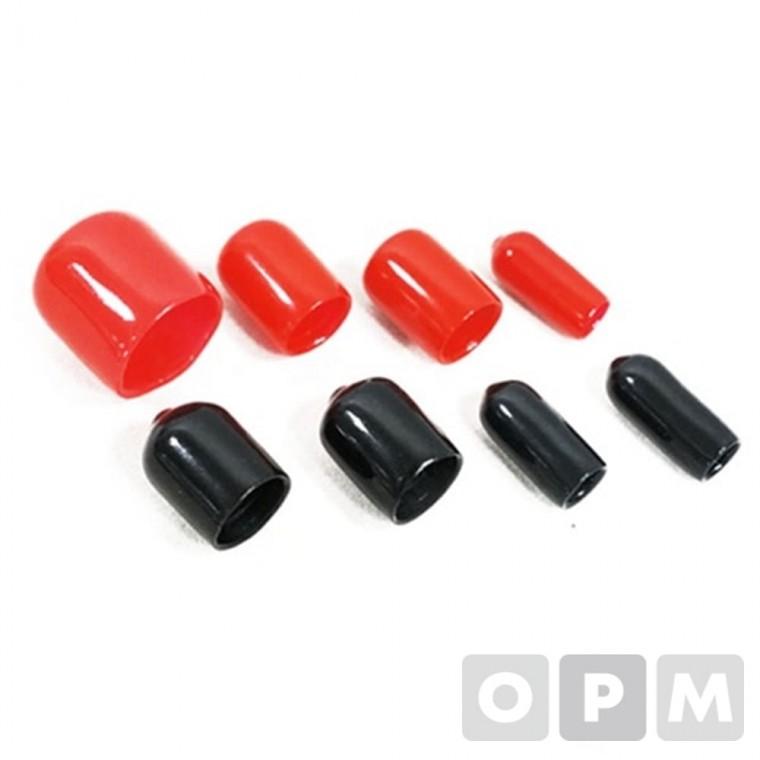 GA)OPM 연질 앤드캡 3mm-(1000개/1봉) 검정 : 굿 컴퍼니