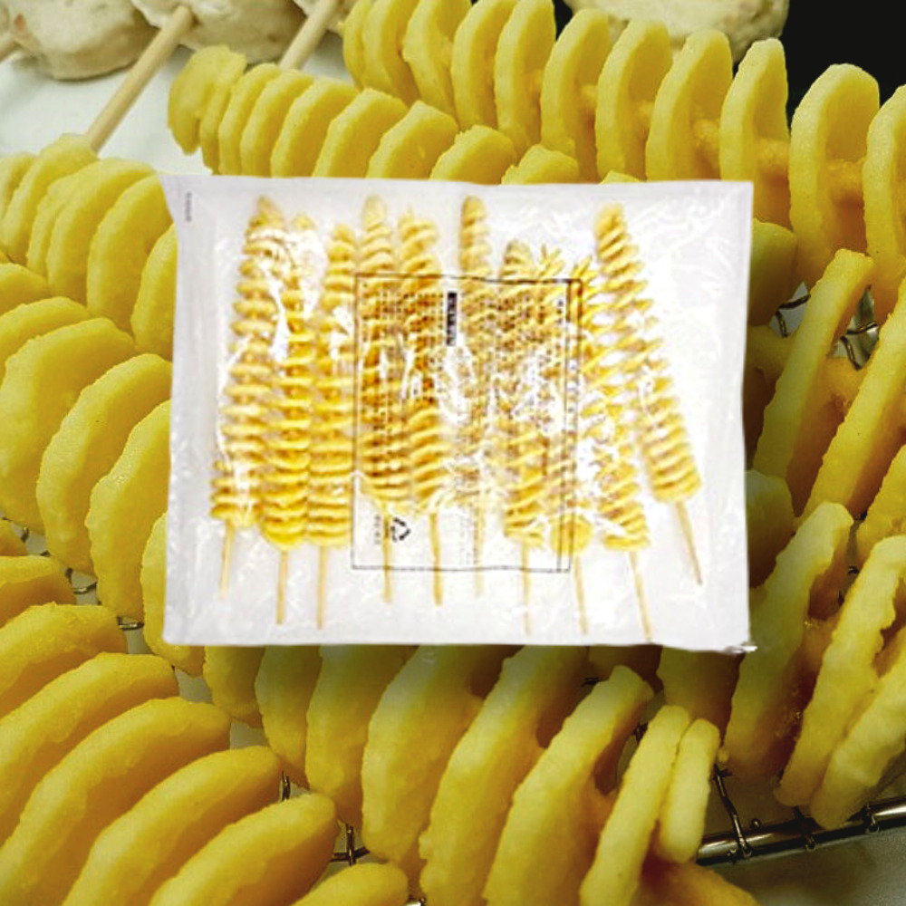 화영 토네이도 감자 휴게소 간식 회오리 800g(80g 10개) : 그린뭉