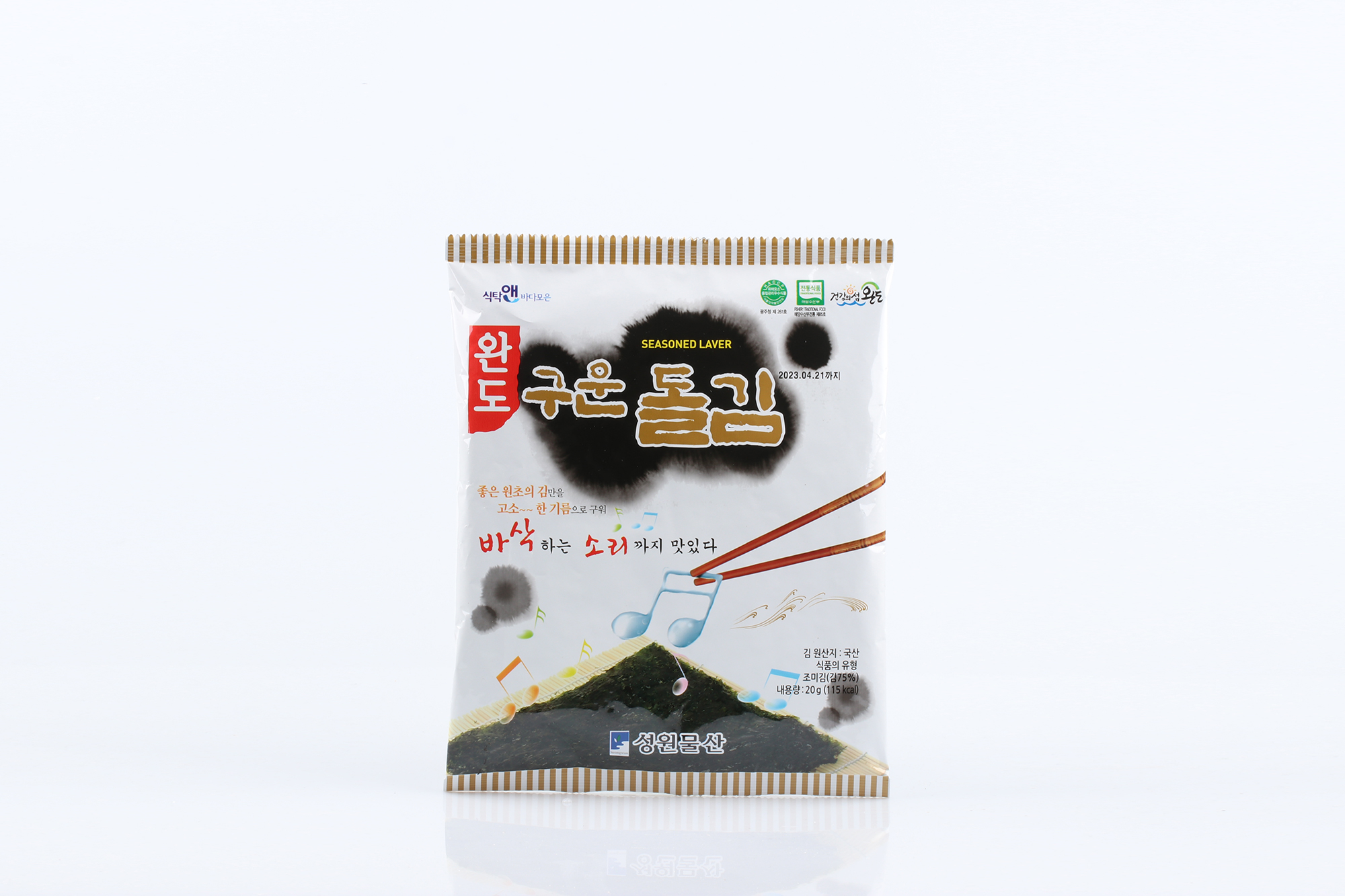 [성원물산] 완도 구운돌김 20g : 성원물산 식탁앤바다모은