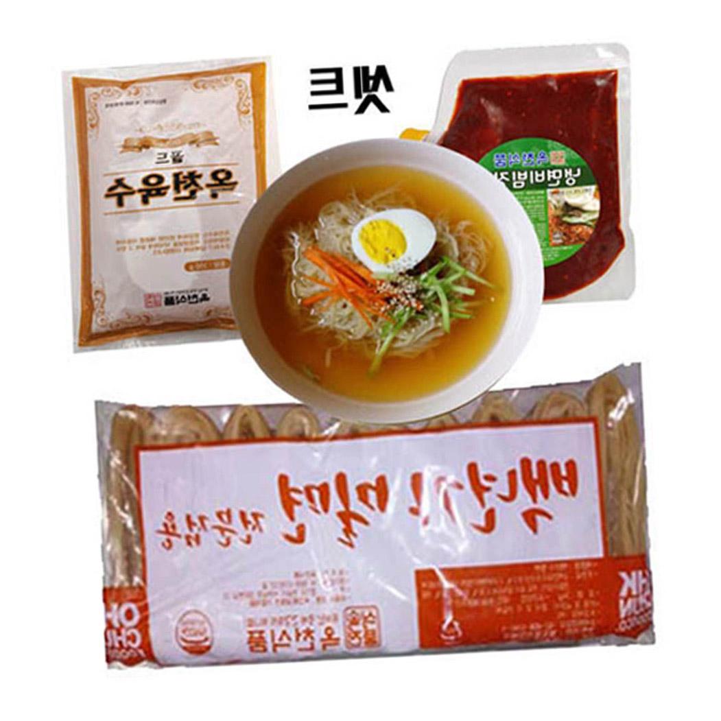 옥천육수 옥천함흥냉면면 밀면 메밀냉면 백년가밀면 밤장셋트 : Neverland