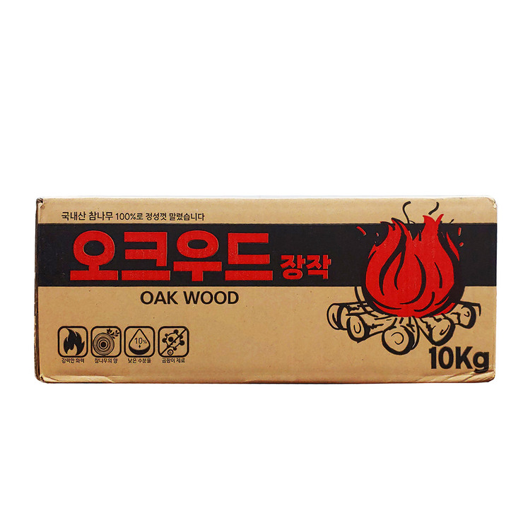 오크우드 국내산 참나무 장작 10KG 코스트코 트레이더스 : 코코구니