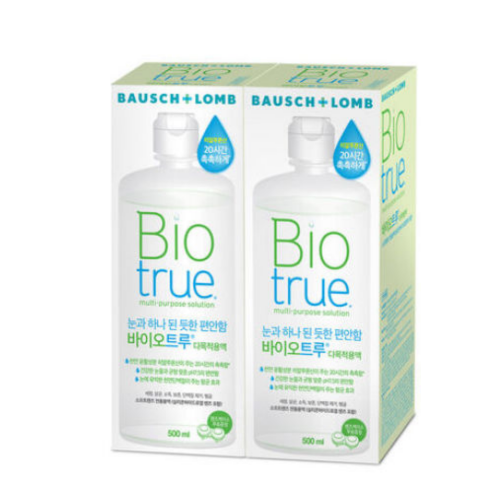 리뉴 바이오트루 500ml x 2개 렌즈세척액 : 라마 스토어