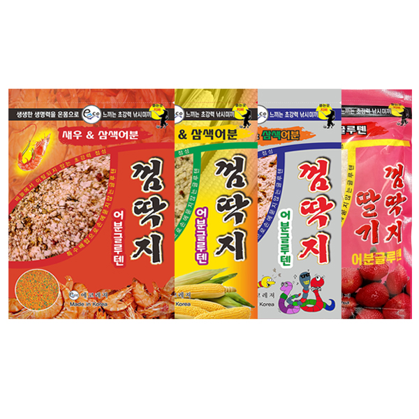 에코레져 껌딱지 옥수수 삼색어분 어분 떡밥 민물낚시 붕어 : 한국낚시할인마트