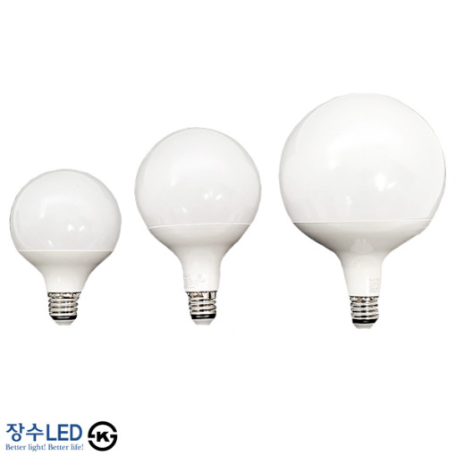 우리조명 장수 LED 볼구 램프 8W/12W/15W (주광색) : 모든조명상사