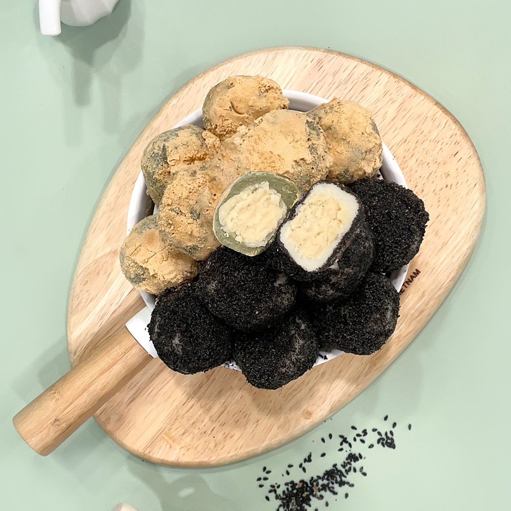 영의정인절미 쑥임자 2종 세트 / (쑥 흑임자) 인절미 : 영의정