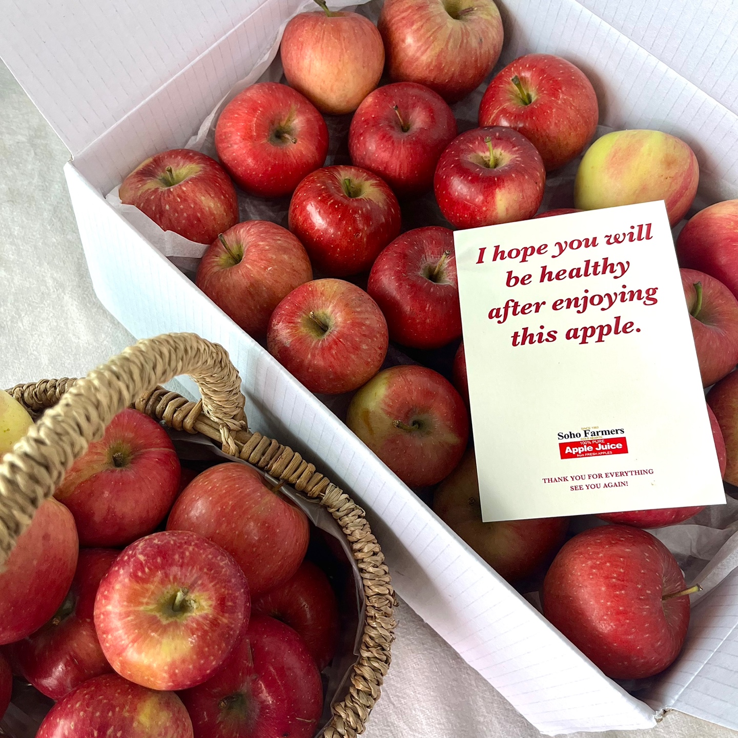 Fresh Apples 4.5kg 루비에스 미니사과 : 소호파머스