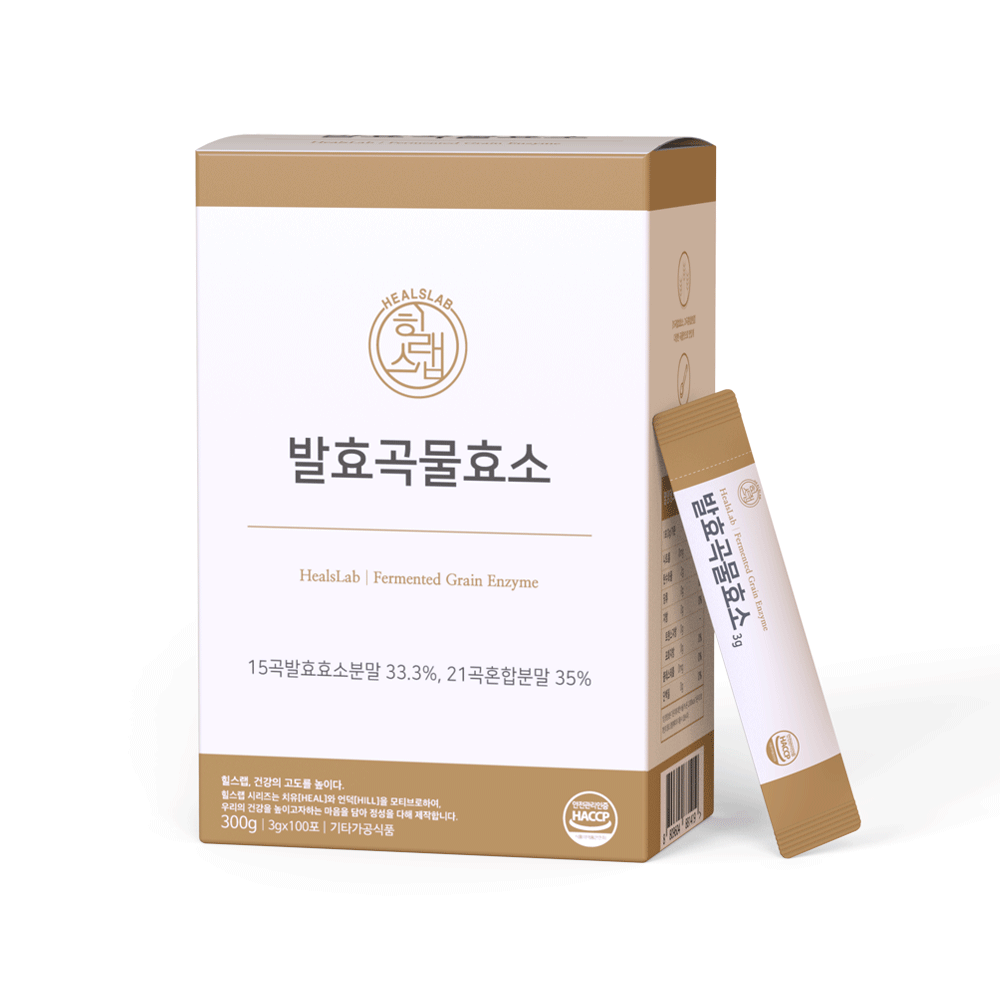힐스랩 곡물효소 발효 소화 효소 이로운 효소균 100개입 : 이노랩스