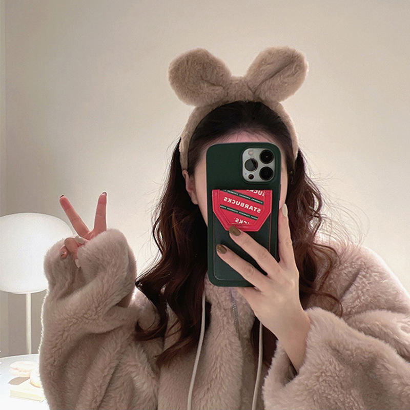 트루러비 어텀 빅리본 보헤미안 페이즐리 에스닉 큐티 섹시 바니걸 토끼귀 머리띠 헤어밴드 : 트루러비.
