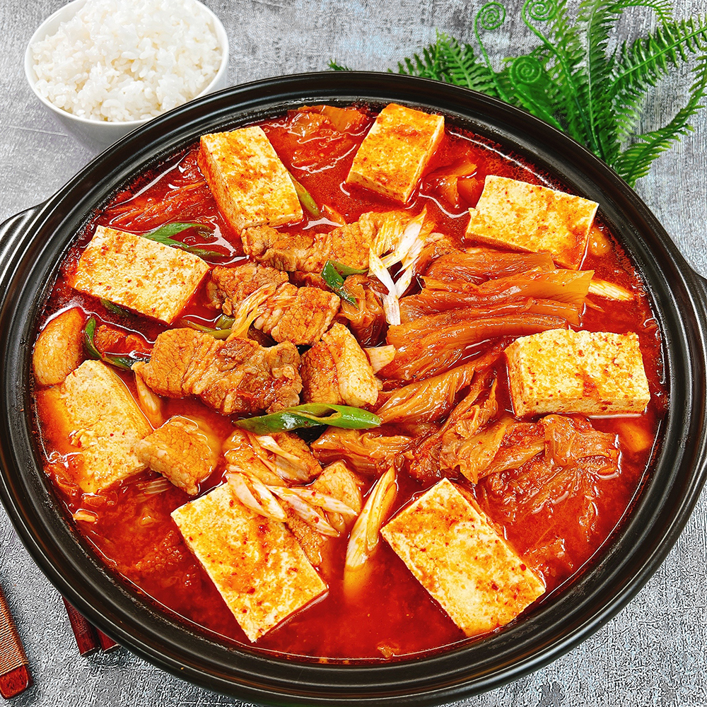 김치찜 돼지고기 김치찌개 삼겹살 통김치찜 1kg 1.5kg 천지푸드 : 천지푸드