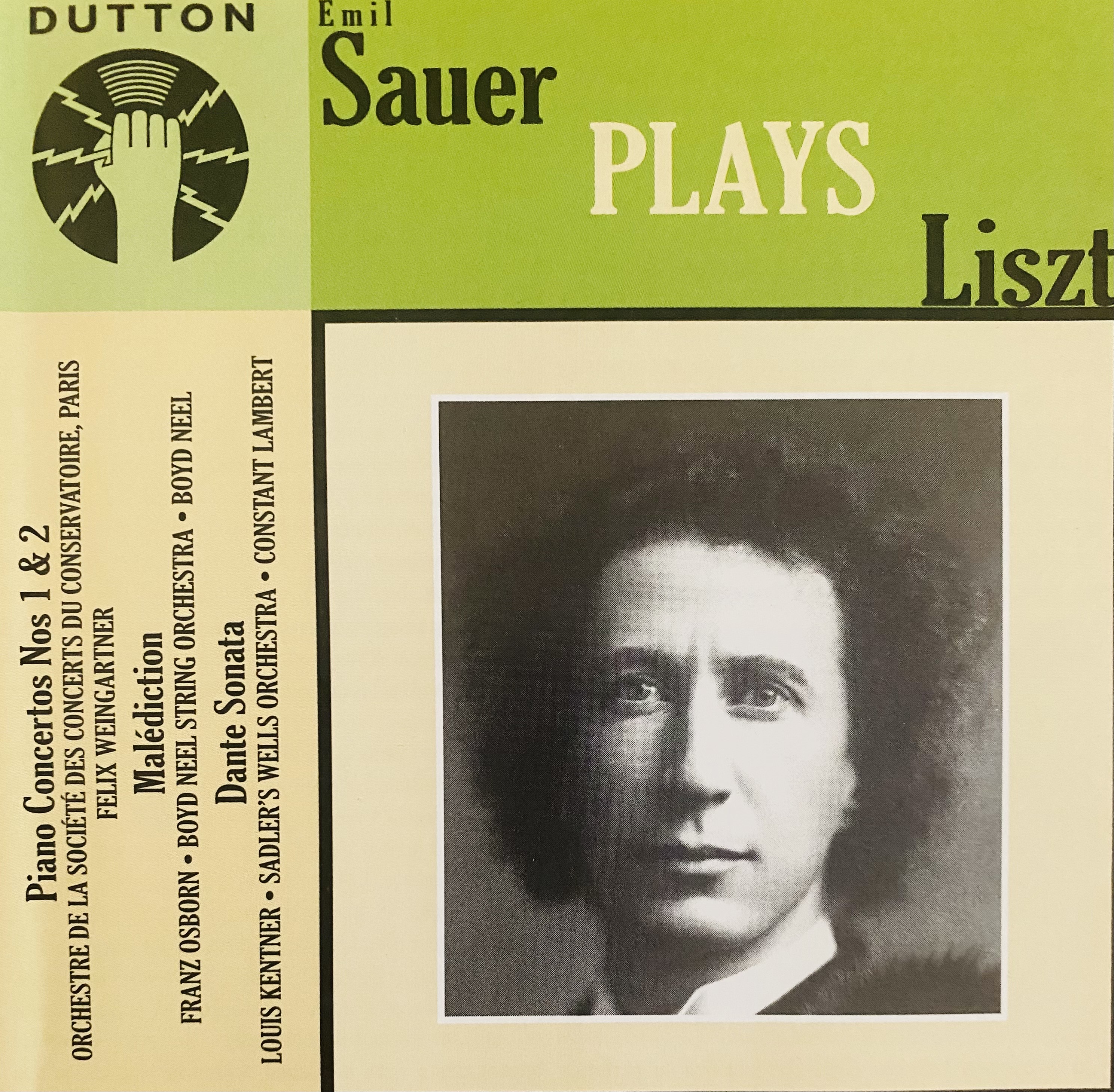 SAUER PLAYS LISZT CD : 렛츠b