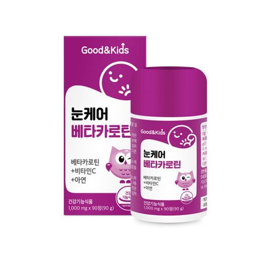 눈케어 베타카로틴 90정 어린이 건강기능식품 : 넛지몰