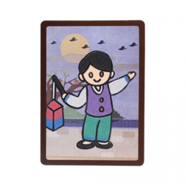 스쿨문구 스톤아트 민속 액자4 청사초롱 diy 만들기 : 스쿨문구2