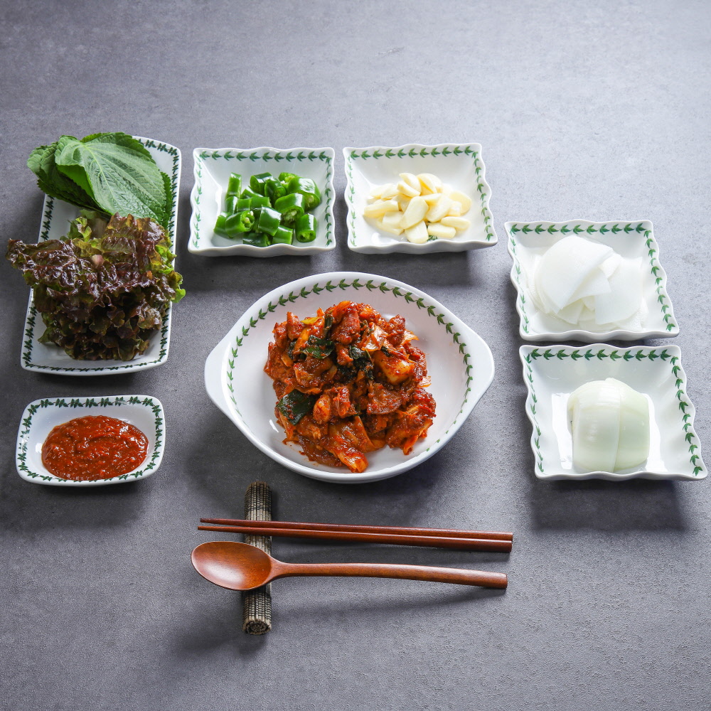 박가미닭갈비 철판 양념 닭갈비 맛집 택배 캠핑 요리 음식 2인분+2인분 밀키트 : 박가미닭갈비