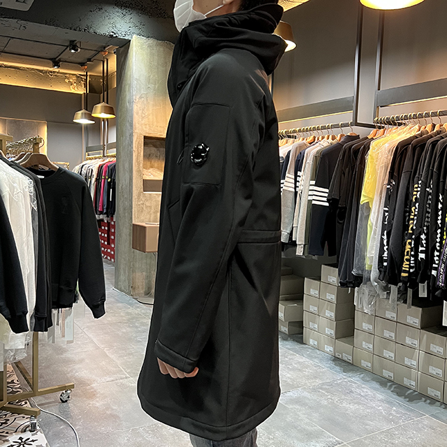 [논현 더팩토리](당일) [CP COMPANY] 22FW CP컴퍼니 렌즈 와펜 SHELL R 후드 파카  블랙 (13CMOW233A 006097A 999) : 논현 더팩토리... 