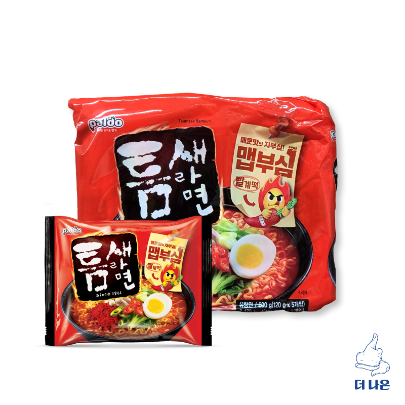팔도 틈새라면 120g X 5개입 : The나은마켓