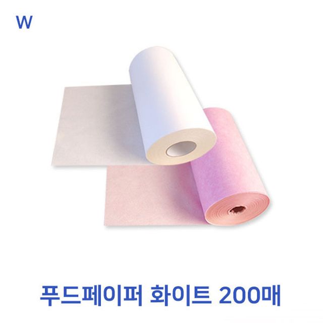 푸드페이퍼 화이트 200매 dNd 핏물 제거 기름 물기 롤 : 쇼핑 is back