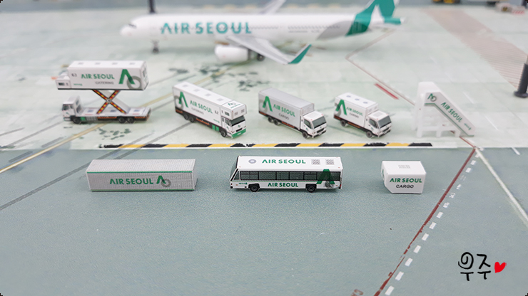 에어서울 GSE 8종 1set : 우주공항