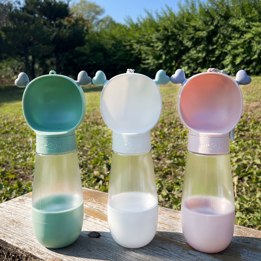 일구구사 하트뿅뿅 강아지산책물병 모음전 350ml : 일구구사