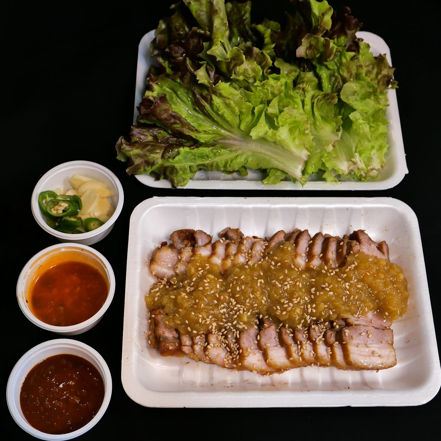 [성북구 배달] 풍미 가득한 마늘수육(대) [정릉 한방족발] : 동네시장 장보기