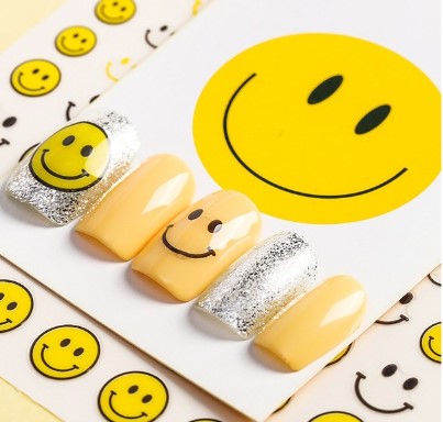 smile nail sticker 스마일 네일아트 네일데코레이션 : 대박네일