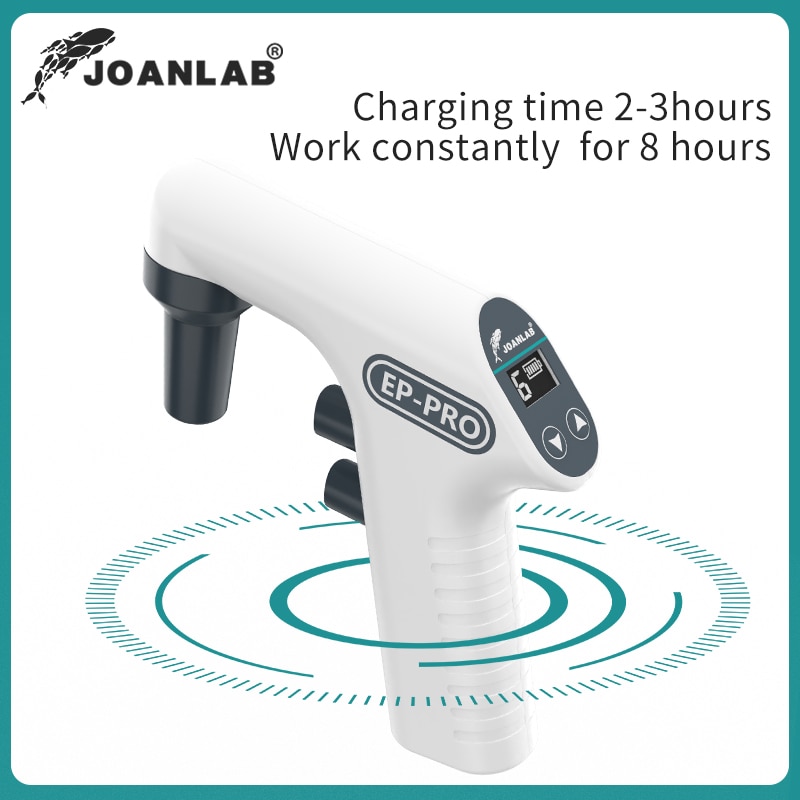 JOANLAB-전기 피펫 컨트롤러 자동 실험실 장비 전자 펌프 범위 200ml 110/220v : 미소미팔