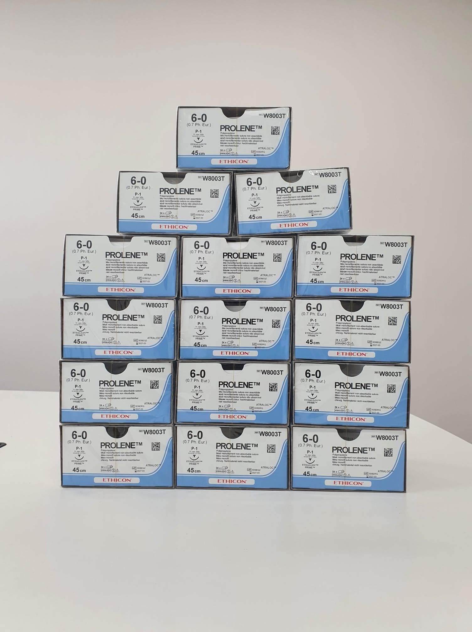 에치콘 프로린 봉합사 W8003T ETHICON PROLENE SUTURE 에티콘 수술용실 : 한스엠알오