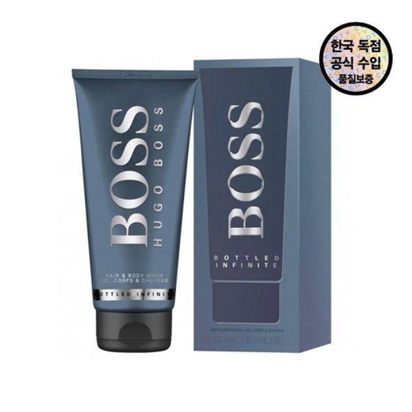 [LG생활건강]휴고보스 보틀드 인피니트 헤어,바디워시 200ML : SK스토아