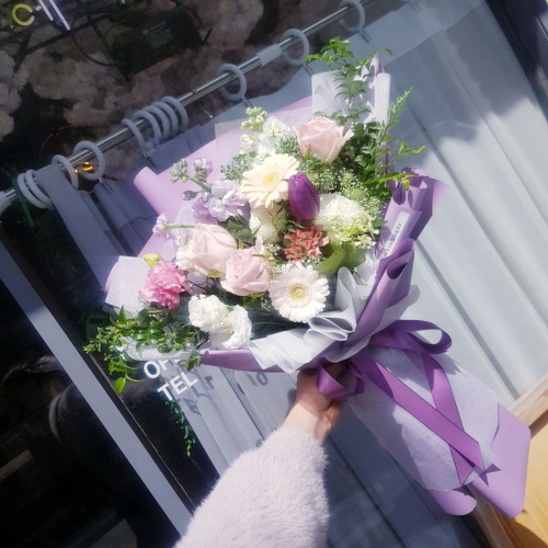 꽃다발 디자인 No.71 : 손끝에서 만발하다