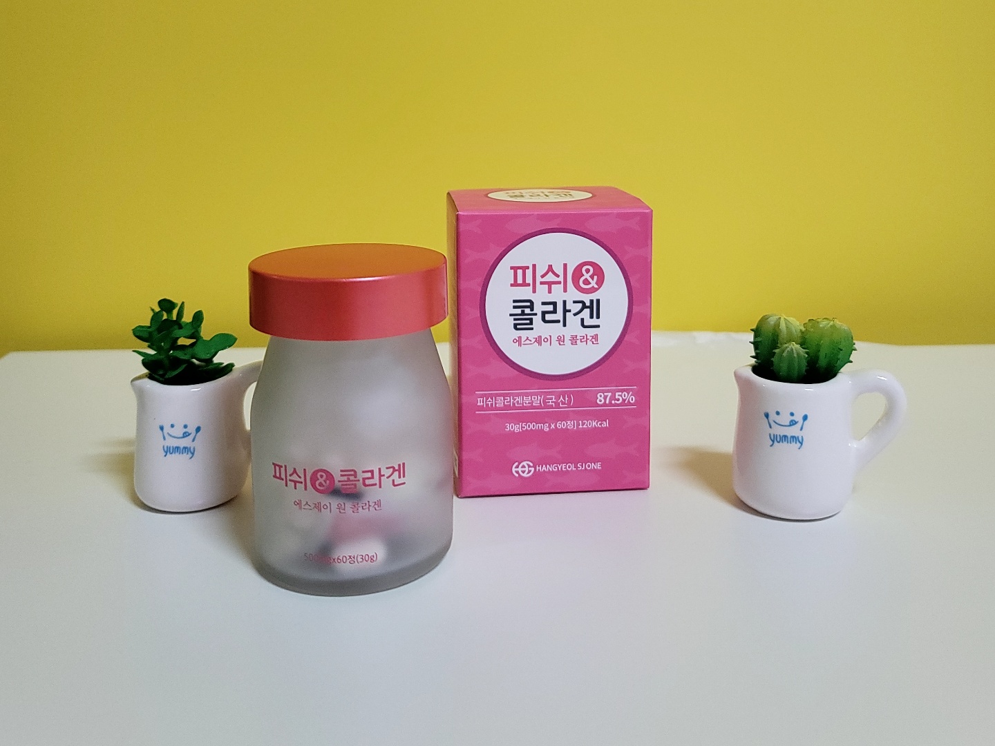 저분자 먹는 알약 에스제이원 피쉬 콜라겐 : 은화또바기