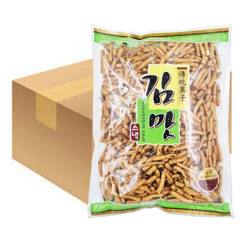 서울제과 김맛스낵 264g 10개입 1박스 옛날 과자 무 : 얌얌몰