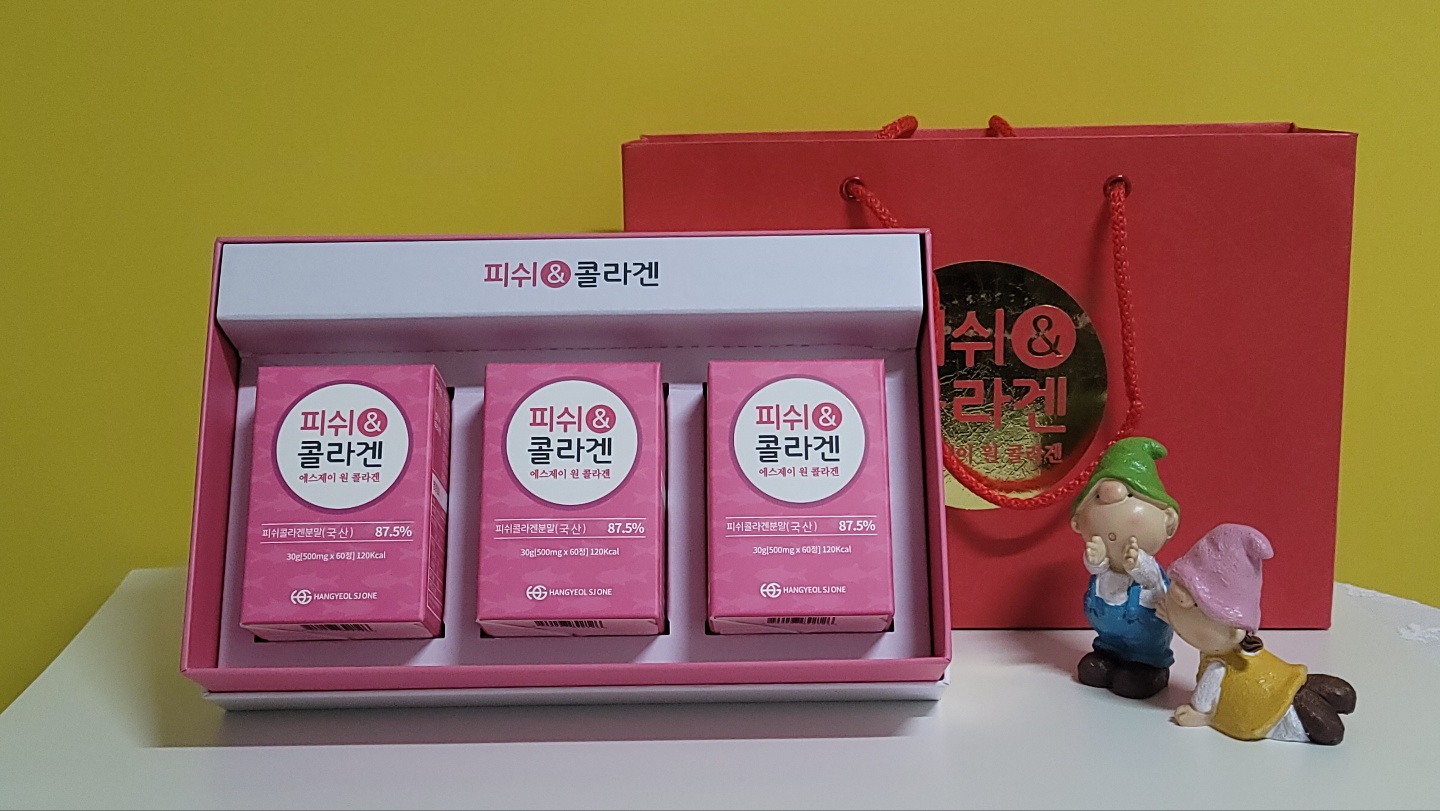 저분자 먹는 알약 에스제이원 피쉬 콜라겐 : 은화또바기