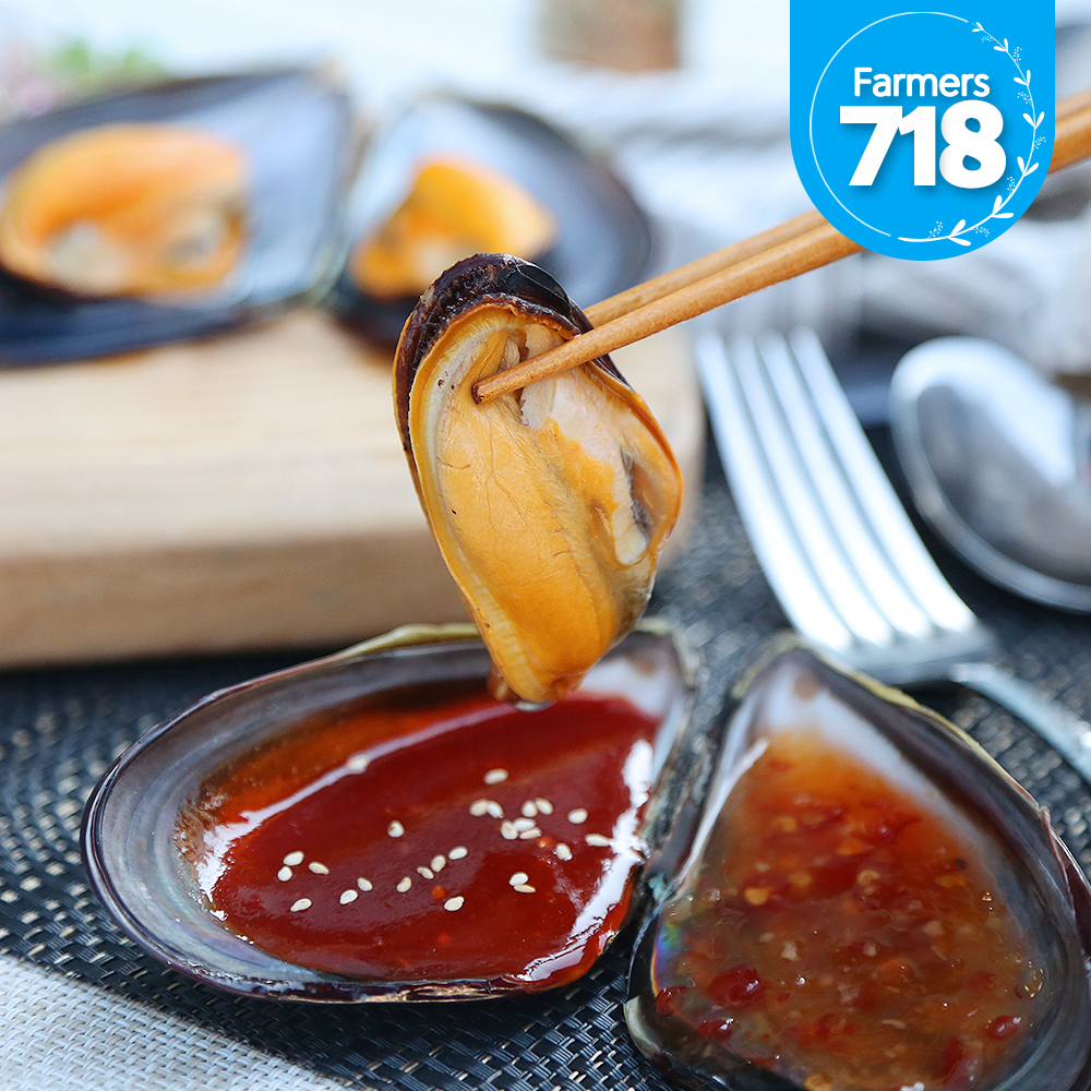제철 자연산 섭 홍합 담치 1kg 홍합탕 : 파머스 718