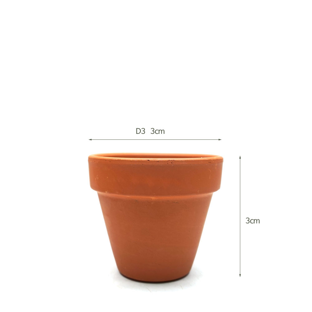 베하몰 더플라워포터리 모던 브라운 기본형 토분 화분 표준형 D3 3x3cm : 베스트 하우스