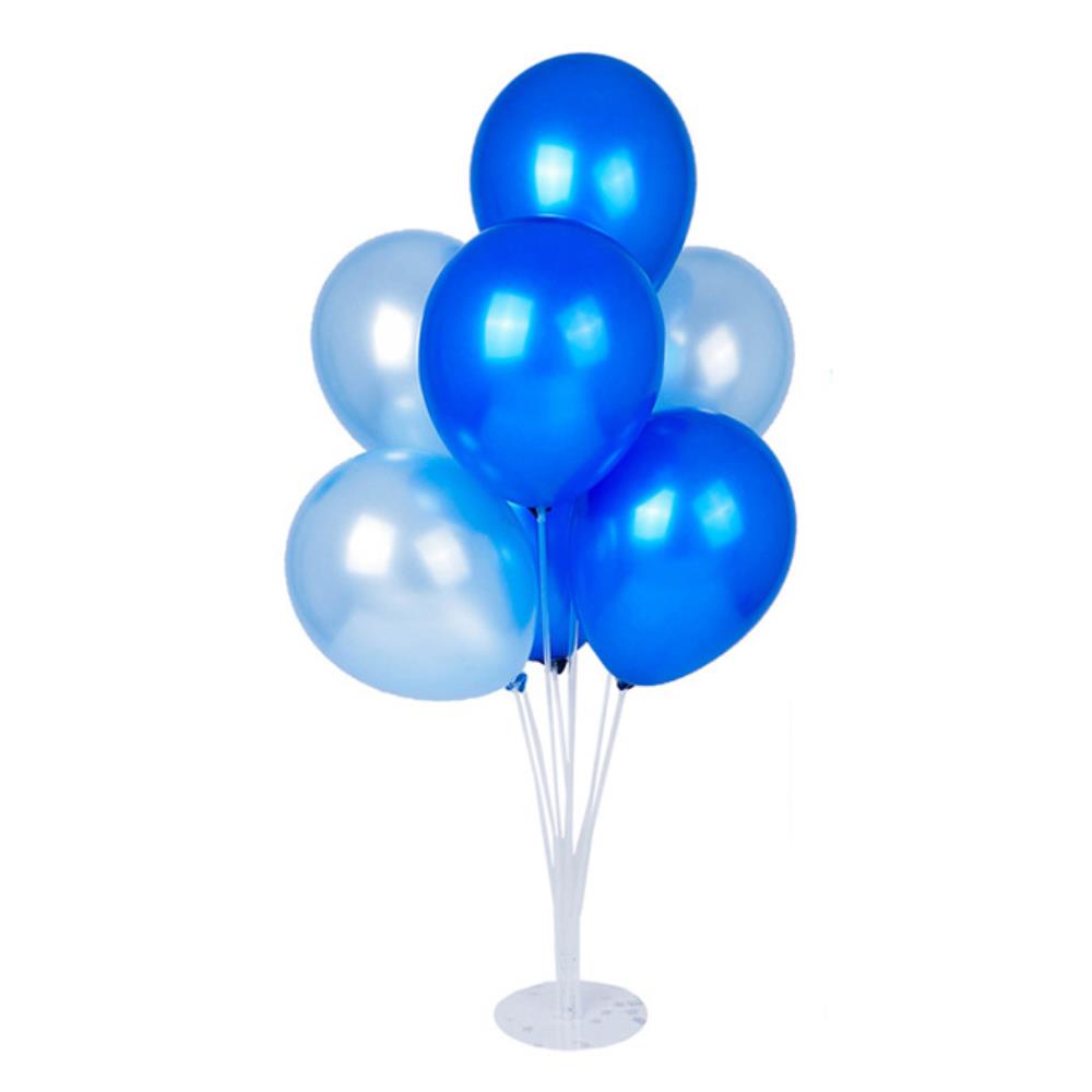 스탠드풍선 펄 블루 파티 기념일 무대 생일이벤트 장식대 프로포즈 포토존 입구 : 이지마마
