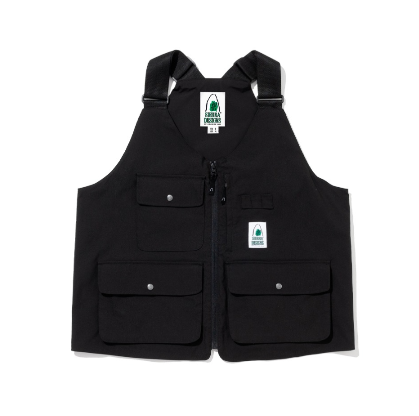 시에라디자인 조끼 베스트 22FW UTILITY ROUND VEST BLACK : 찬스클로딩