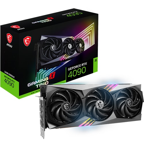 MSI 지포스 RTX 4090 게이밍X 트리오 D6X 24GB 트라이프로져3 : 신뢰와믿음