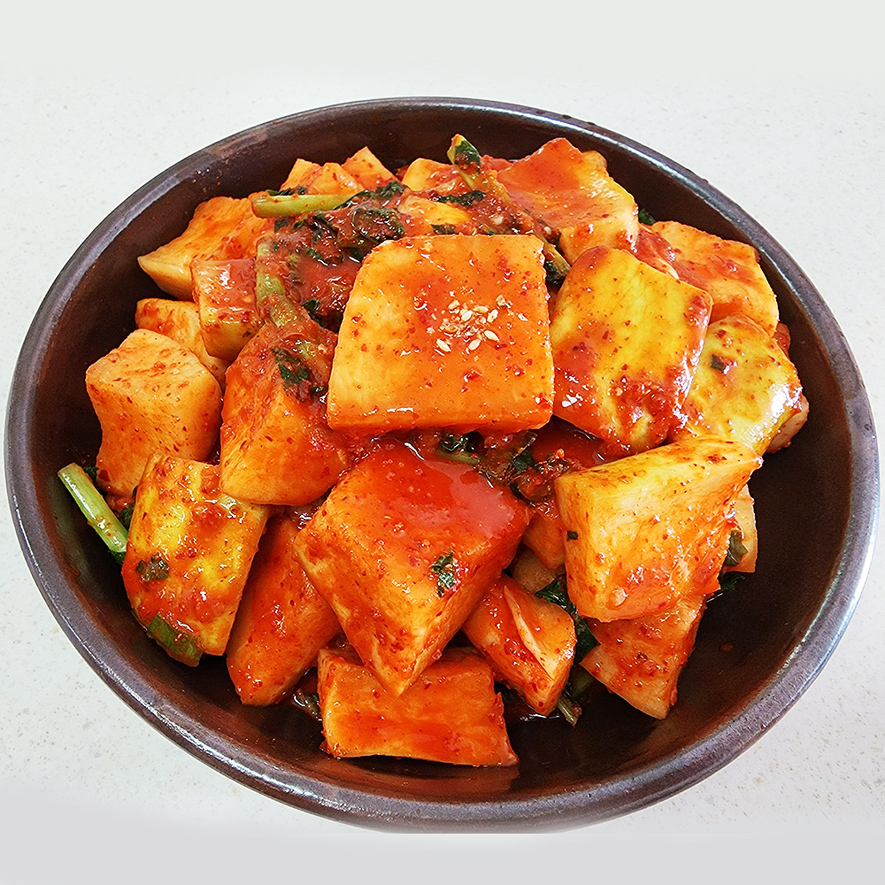 전라도 석박지 2kg : 청솔농장