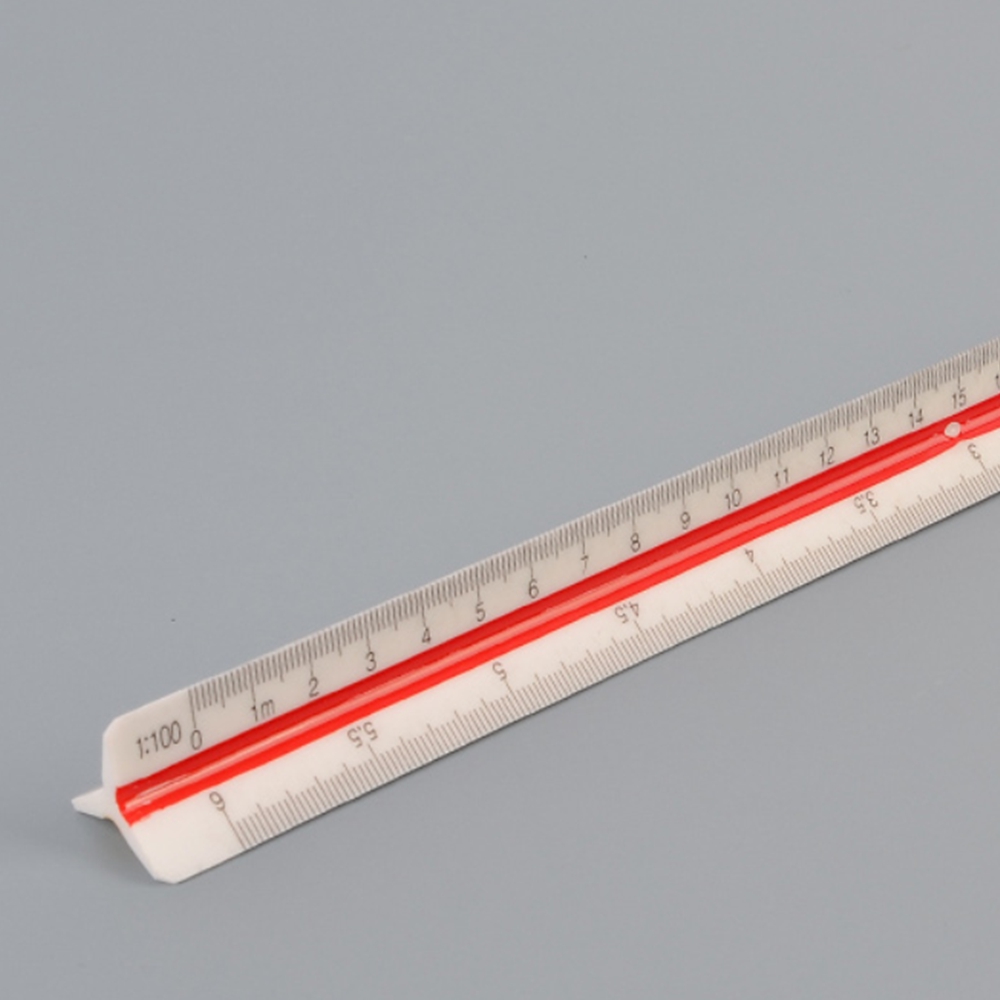 스케일자 제도용 삼각스케일 눈금 직각 자 15cm 30cm : 쇼핑이플러스