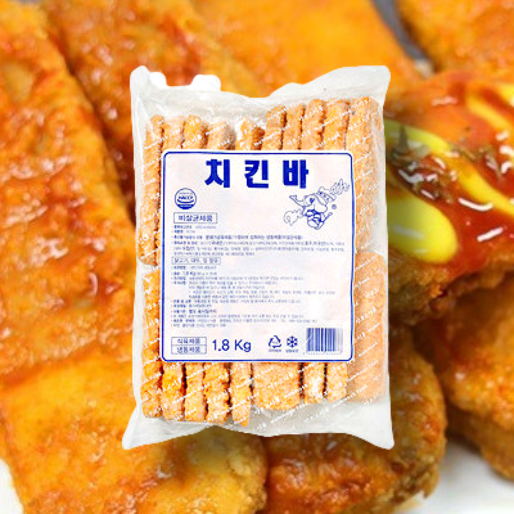 맘모스 치킨 바 1.8Kg (90g 20개) : 그린뭉