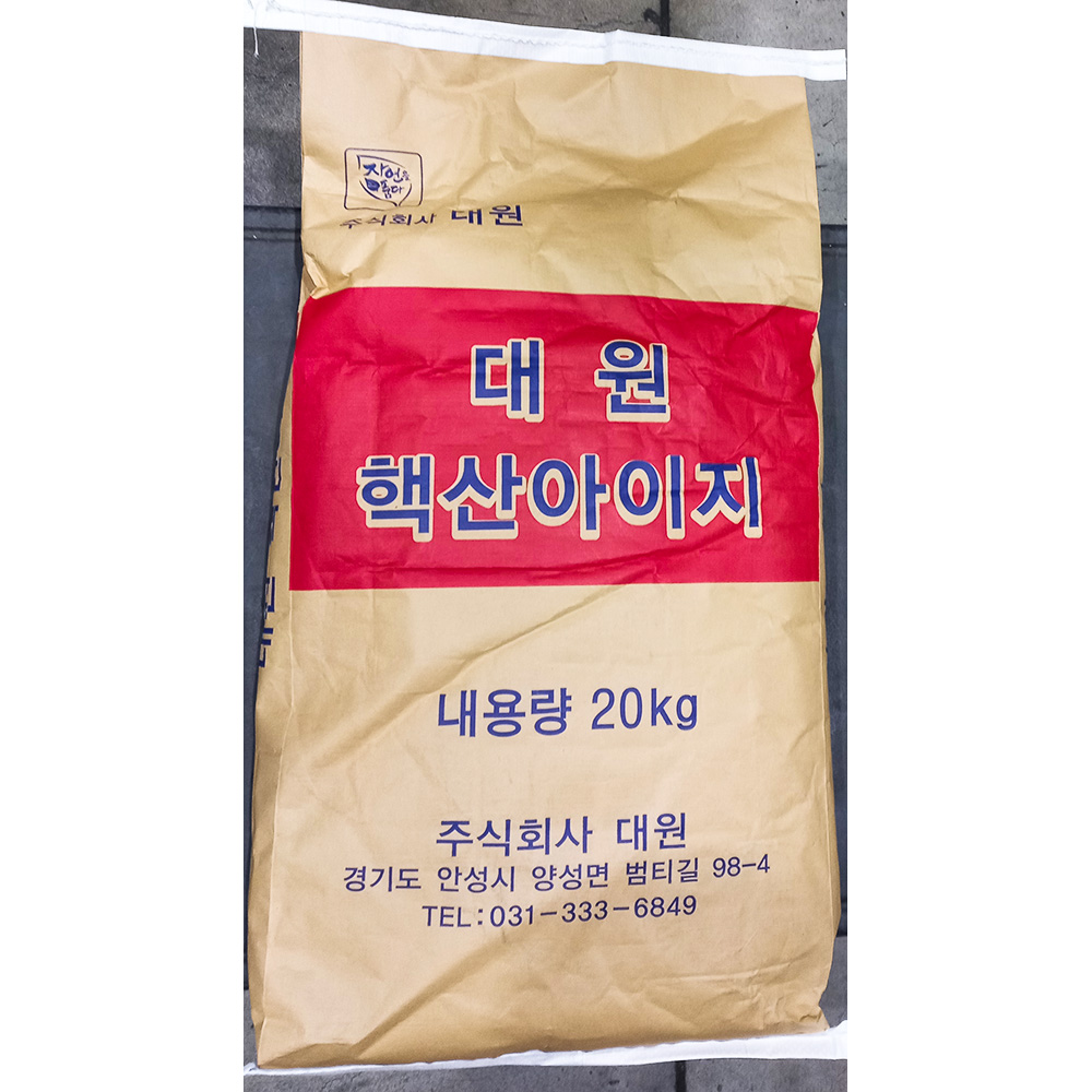 대원 핵산  아이지 20Kg  발효조미료  포대조미료 대용량핵산 : 윤정이네푸드