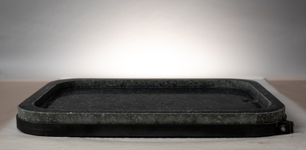 장수곱돌 대형 사각구이판 700x600mm 삼겹 곱창 오리 김치 각종구이 만능 판 팬 : 장수주방