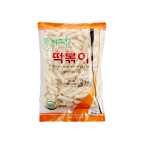 뜰애담 떡볶이떡 2kg : 다담 몰