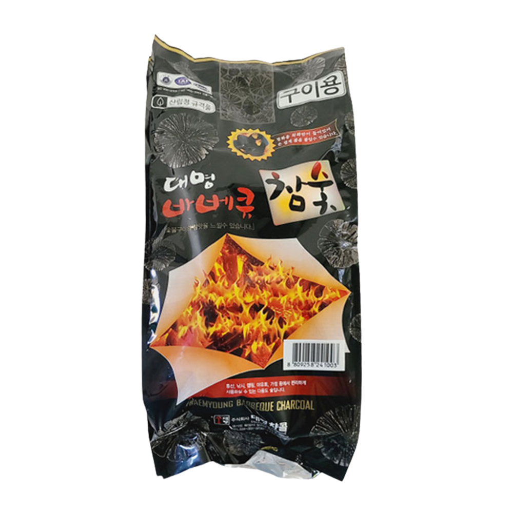 대명 구이용 바베큐 참숯 1kg : 석기 스토어