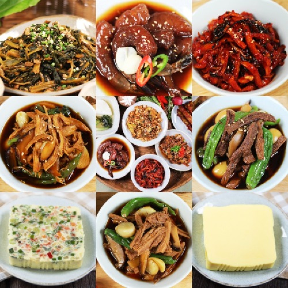 시골반찬 모듬 닭가슴살 장조림 250g 골라먹는 가정식 일주일 밑반찬 혼밥 : 자연e좋아